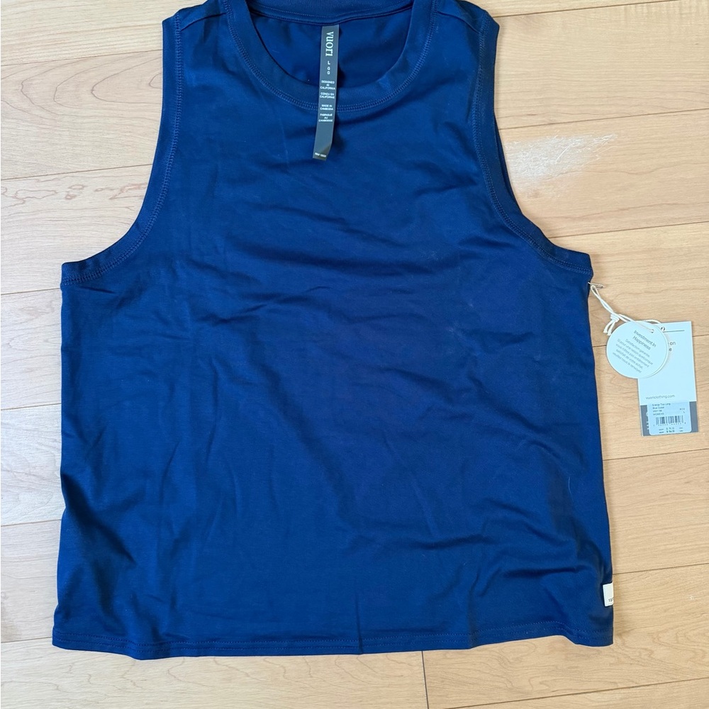 Vuori Women's Navy Blue Tank Top